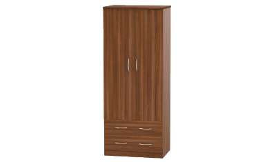 2 Door 2 Drawer Wardrobe