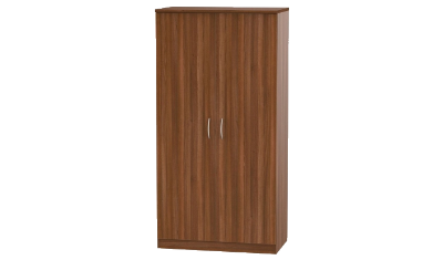 2 Door Plain Wardrobe